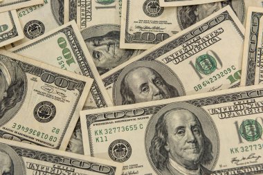 Amerikan dolarlarının geçmişi. Üst bakış açısı. finansal kavram