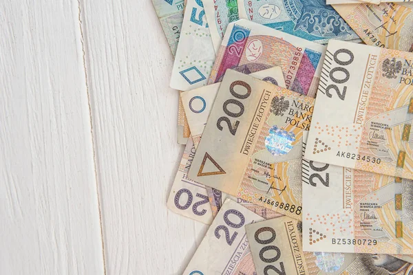 Polska Waluta 200 Koncepcja Biznesowa Finansowa — Zdjęcie stockowe