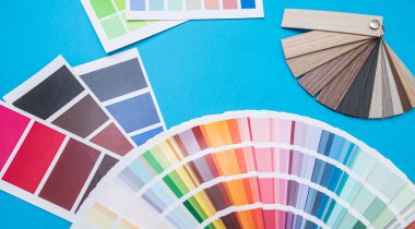 Vinil kaplama zemin kataloğu izole, tasarım