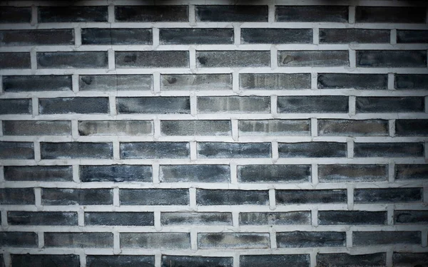 Mattone Muro Vicino Texture Sfondo Mattoni Grigi Blu — Foto Stock