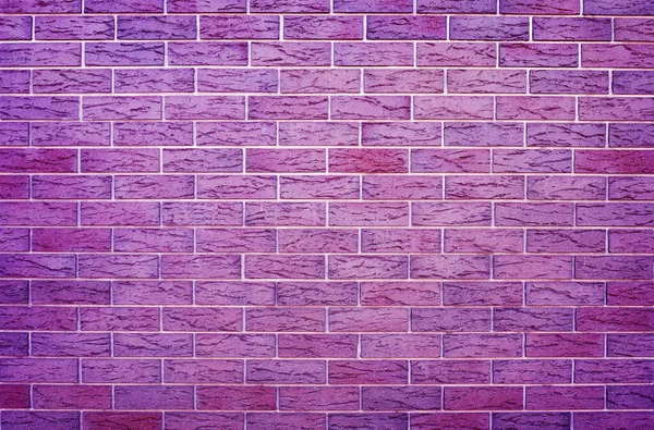 Abstract Background Brick Wall Texture Tinted Pink Purple Color Very — Stock Fotó
