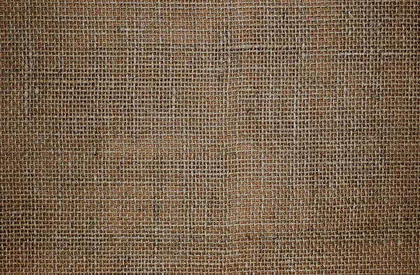 Abstract Background Burlap Texture Close Rustic Coarse Linen Fabric — Stock Photo, Image