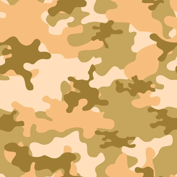 Abstract Vector Military Camouflage Pattern Trendy Army Texture Textiles — Stock Vector