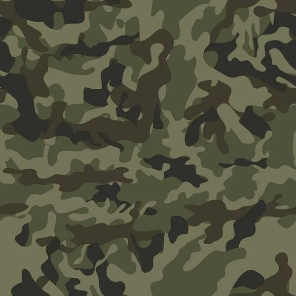 Soyut Vektör Askeri Kamuflaj Modeli Tekstil Üzerinde Moda Ordu Dokusu — Stok Vektör