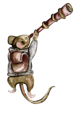 Uzayda suluboya fareler 