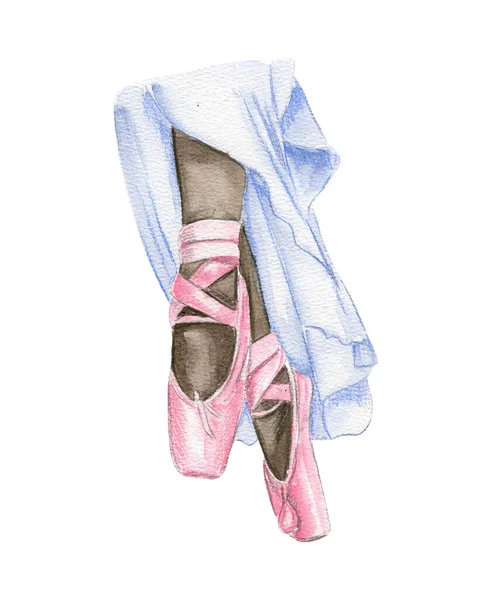 Ballet Shoes Drawing  How To Draw Ballet Shoes Step By Step
