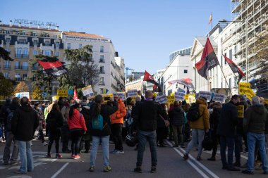 Hükümetten memnun olmayanların gösterimi