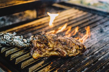 Grilled beef of excellent quality