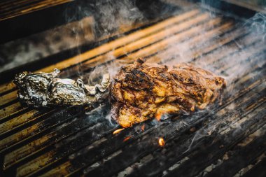 Grilled beef of excellent quality
