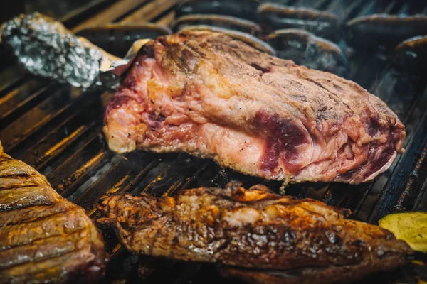 Gegrilde Rundvlees Van Uitstekende Kwaliteit — Stockfoto