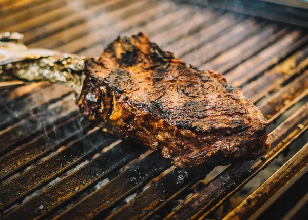 Gegrilde Rundvlees Van Uitstekende Kwaliteit — Stockfoto