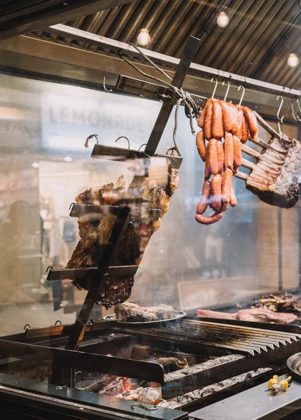 Gegrilde Rundvlees Van Uitstekende Kwaliteit Een Chique Restaurant — Stockfoto