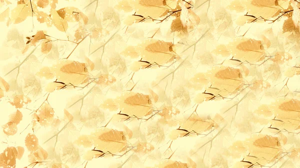 Yapraklarla soyut arkaplan 