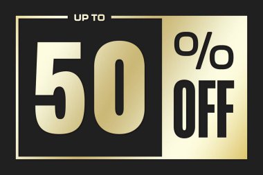 50 Price labele sale promotion market discount percent. retail deal