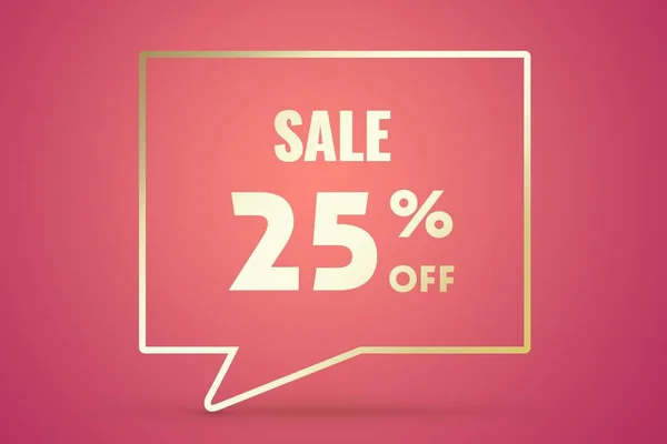 Image Discount Message Pink Background Price Labele Sale Promotion Market — Zdjęcie stockowe