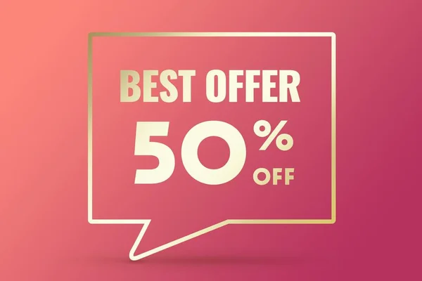 Image Discount Message Pink Background Price Labele Sale Promotion Market — 스톡 사진