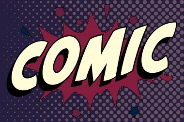 Comic Abstract cartoon frame vector background design balloon. boom