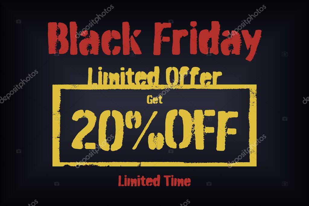 20 twenty Percent sale frame vector grunge background abstract. retro icon