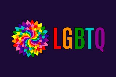 Lgbtq sembolü arka plan biseksüel gurur bayrağı. boya tasarımı