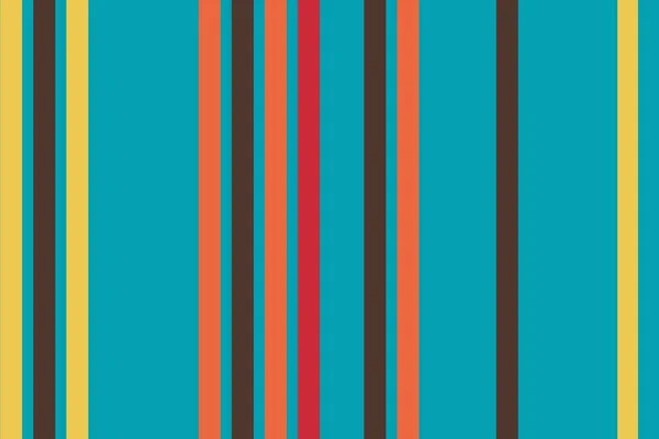 Multicolore Motif Rayé Vecteur Ligne Verticale Arrière Plan Sans Couture — Image vectorielle