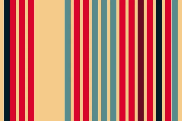 Червона Вертикальна Лінія Фону Смугастий Візерунок Безшовної Смуги Ілюстраційна Смуга — стоковий вектор