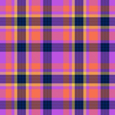 Tekstil dikişsiz ekose vektör dokusu. arka plan İskoççaName