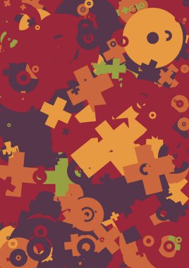 Soyut geometrik duvar kağıdı arka plan vektör tasarımı. modern vektör