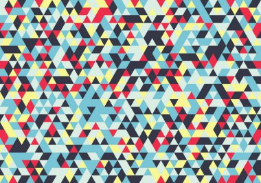 Soyut Vintage Modeli Üçgen arkaplan dokusu geometrik, soyut vektör dekorasyon çizimi kopya alanı ile illüstrasyon.