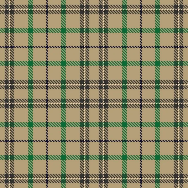 Patrón Textil Sin Costura Tartán Escocés Textura Vectorial Abstracto Escocés — Archivo Imágenes Vectoriales