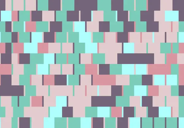 Rosa Hintergrund Geometrische Muster Abstrakten Hintergrund Quadratischen Rechteck Kunsttapete — Stockvektor
