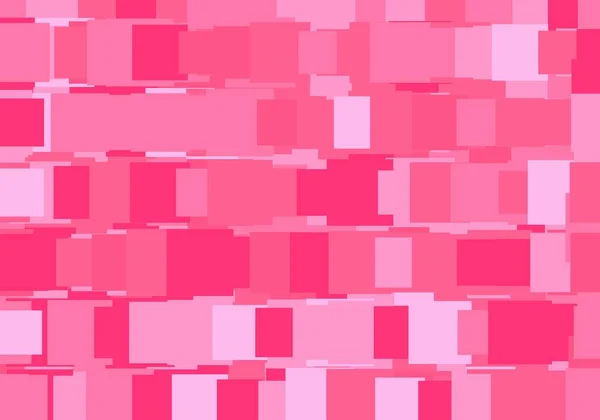 Różowy Tło Geometryczny Wzór Abstrakcyjny Tło Kwadratowy Prostokąt Nowoczesna Grafika — Wektor stockowy
