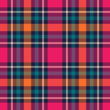 Tekstil dikişsiz ekose vektör dokusu. geleneksel dekorasyon