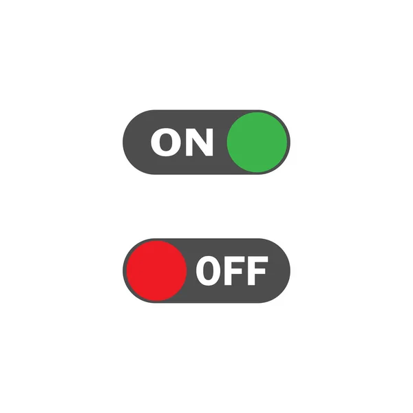 Switch on or off. Dark and day mode. Switcher on device to control mode. Sliding element.Toggle to enable or disable. Vector graphics.