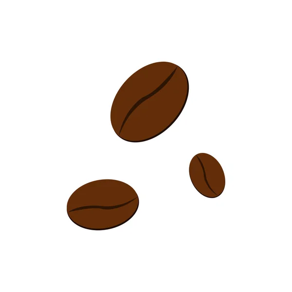 Kaffeebohnen Signatur Aktienvektor Für Logo Marketing Apps Und Webseiten — Stockvektor