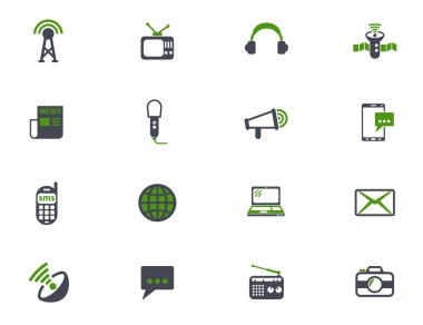 Medya Icon set