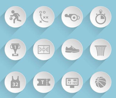 Basketbol web simgeleri