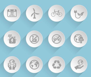 Dünya günü web simgeleri