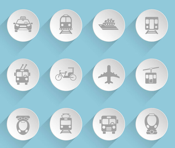 иконки общественного транспорта
