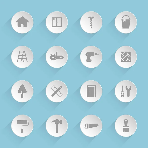 Home repair vector icons — Stock Vector