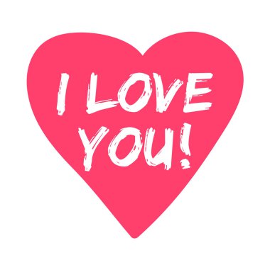 Pembe kalp renk çizimine yazı yazmana bayılıyorum. Elle çizilmiş kalp şeklinde, vektör çizimlerini seviyorum. Sevgililer Günü ikonu. Aşk ve ilişkiler kavramı