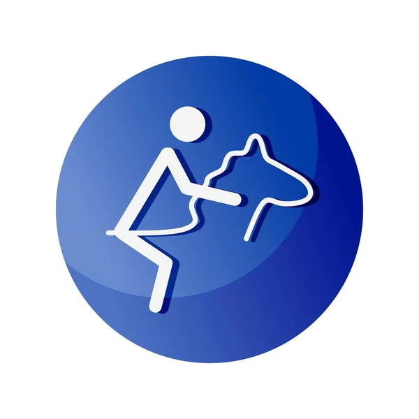 Pferdesport Ikone Ein Symbol Für Sport Und Spiel Vektor — Stockvektor