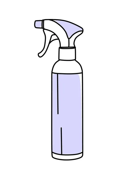 Produkty Pielęgnacji Włosów Spray Włosów Bardzo Peri Kolorze Ilustracja Wektora — Wektor stockowy