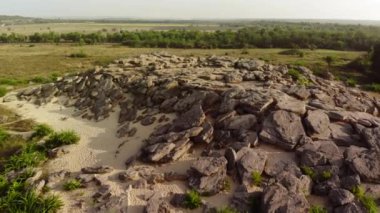 Taş Mezar Doğa Koruma Alanı, Zaporozhye Bölgesi, Ukrayna.