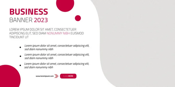 İşiniz için yatay dijital web şablonu sancak 2023