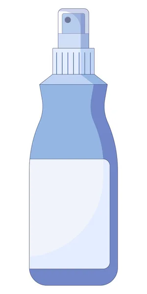 Ilustração vetorial do ícone do tubo de spray de cabelo em um estilo plano isolado em um fundo branco — Vetor de Stock