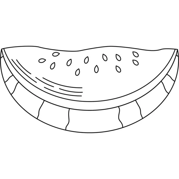 Fruits Légumes Ligne Icônes Pack Panneaux Dans Style Branché Décrire — Image vectorielle