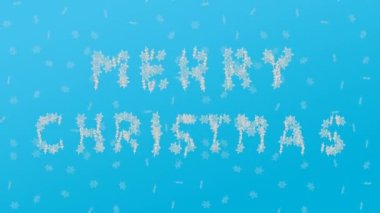 Noel arkaplanı. Açık mavi arkaplanda 