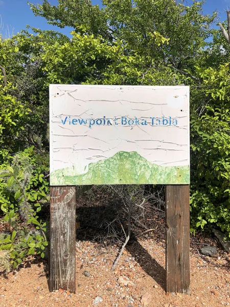 Viewpoint Boka Tabla Sign — Stock fotografie