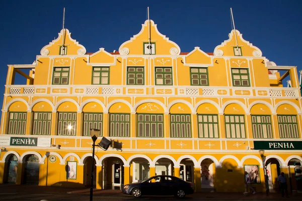 Penha Historical Building Willemstad Curacao — Stockfoto