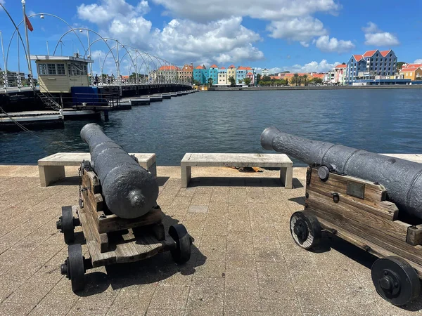 Willemstad Largest City Administrative Center Curacao — 图库照片